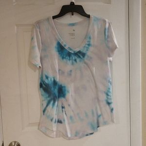 Blue Tie Dye T-shirt